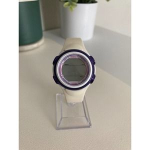 Armitron Pro Sport 45/7037 Digital Watch white purple